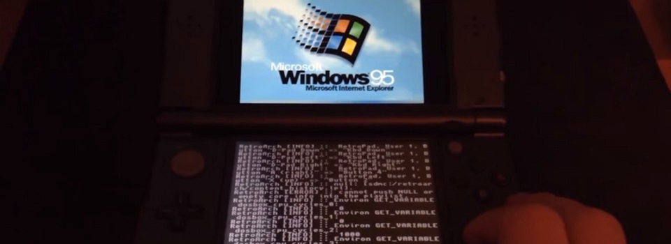 Homebrew Hacker Boots Windows 95 on New Nintendo 3DS