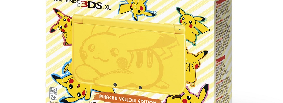 Pikachu Yellow New Nintendo 3DS XL to Launch in North America on Feb. 24