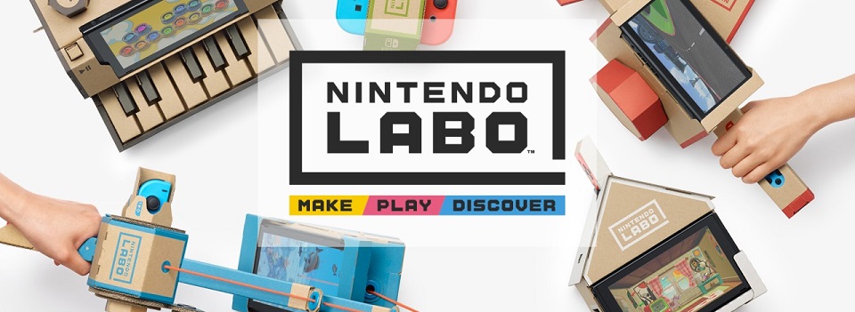 Nintendo Introduces Nintendo Labo, or Advanced Cardboard Crafting