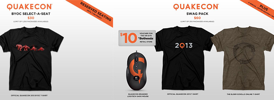 Quakecon 2013 Packages and Registration Announced