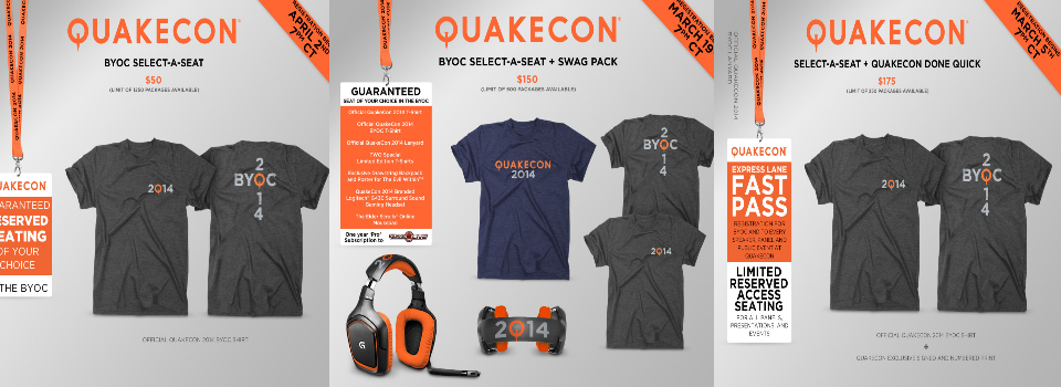 Quakecon Pre Registration Dates Announced!