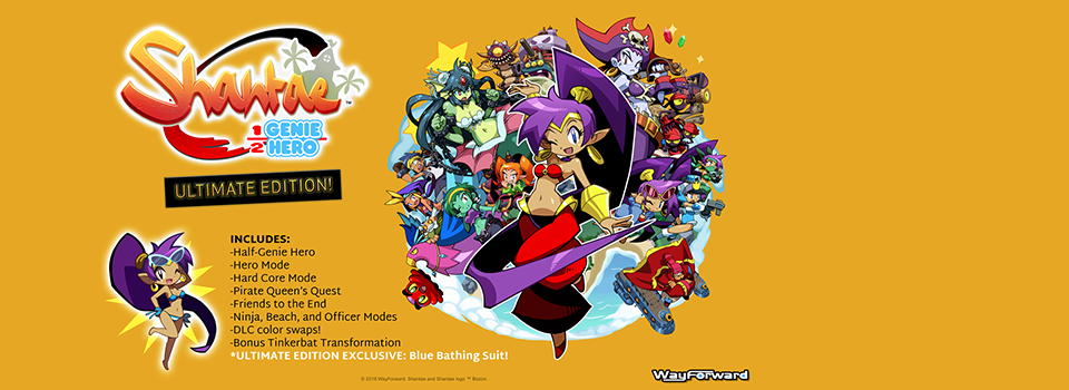 WayForward Announced Shantae: Half-Genie Hero Ultimate Edition