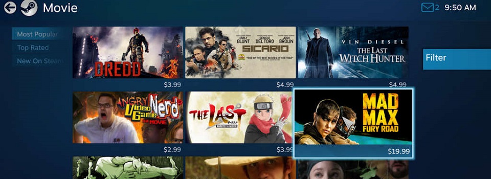 Valve Is Removing Their Movie Section from Steam