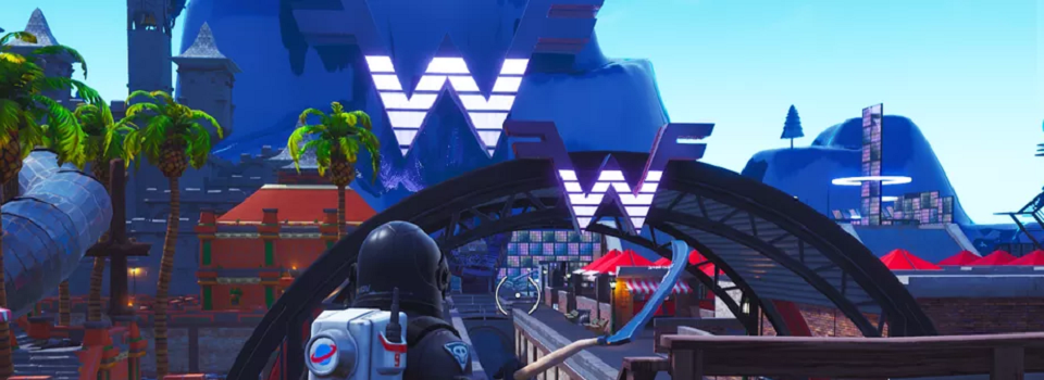 Weezer World Amusement Park Spawns in Fortnite Creative Mode