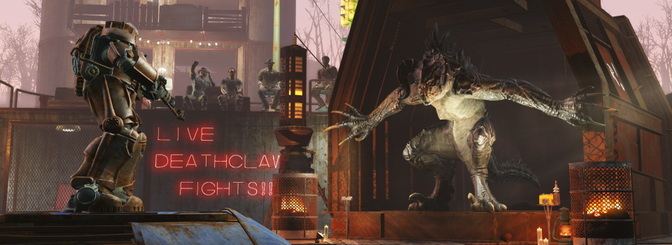 New Fallout 4 DLC Lets you Pit Raiders Against Trained Deathclaws