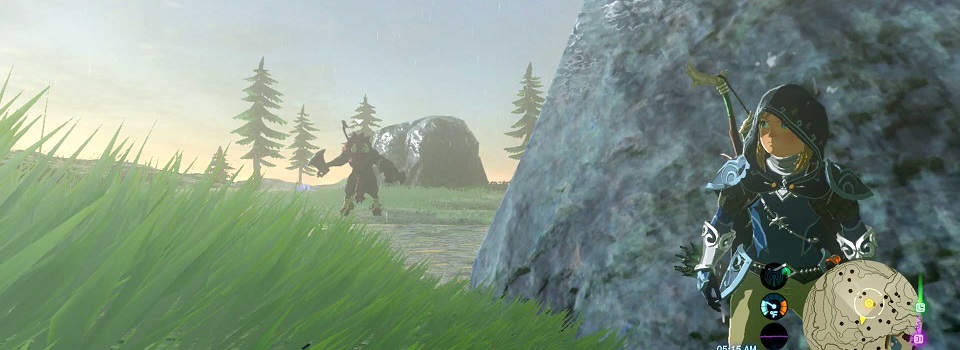 Breath of the Wild Player Reaches Map's Invisible Ceiling