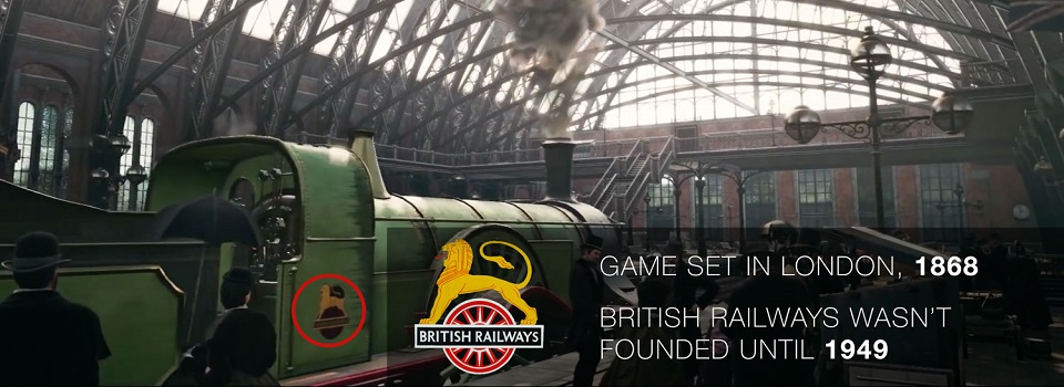 AC: Syndicate Portrays Historical Inaccuracy in Its Trains