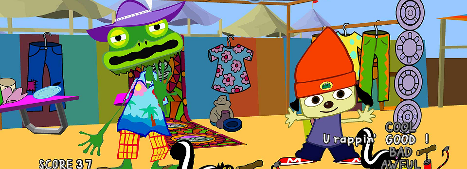 Modders Discover PSP Emulator in PaRappa the Rapper