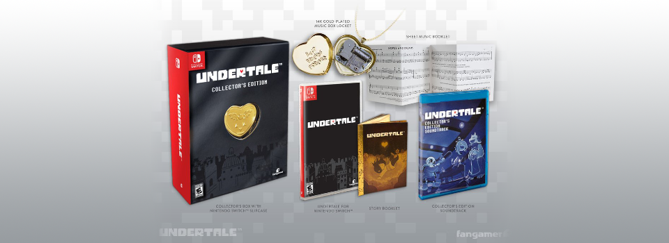 Undertale Collector's Edition Available for Nintendo Switch