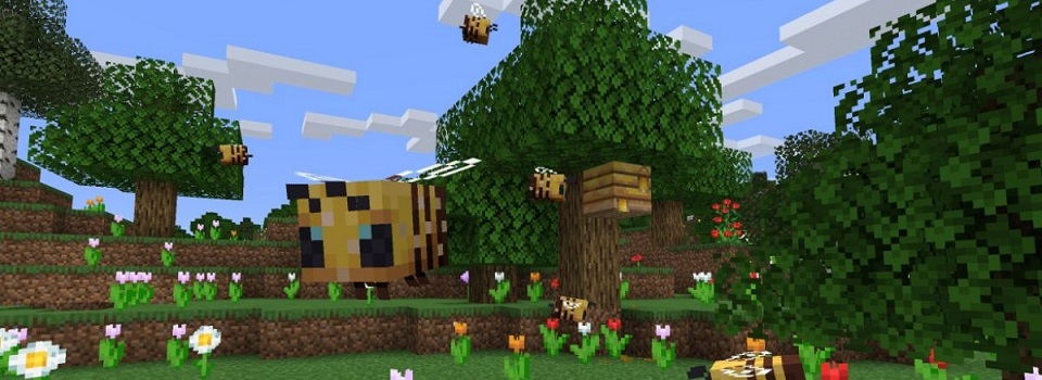 Big Fuzzy Bees are Coming to Minecraft