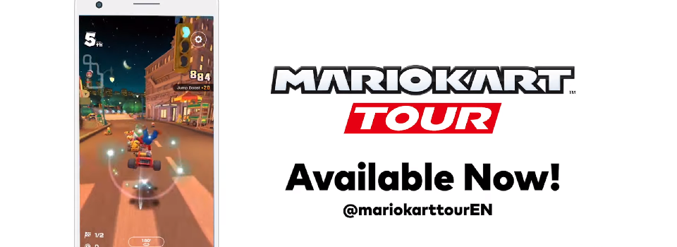 Mario Kart World Tour Is Now Available