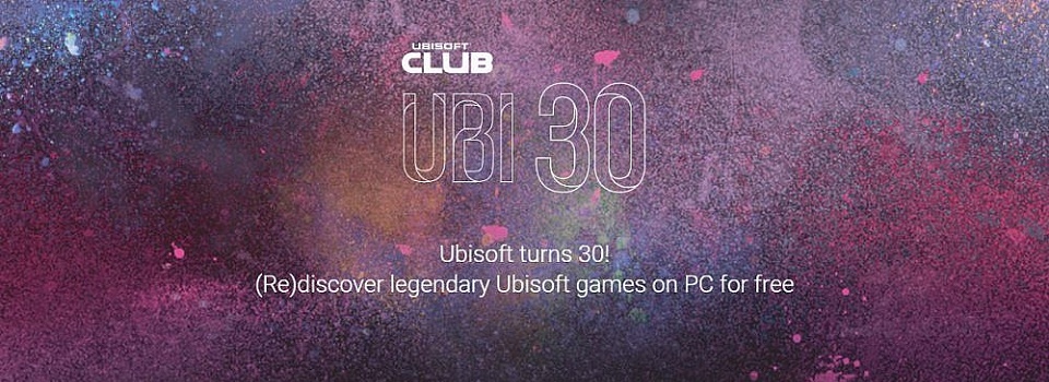 Ubisoft Is Giving Away All Ubi 30 Games During This Weekend