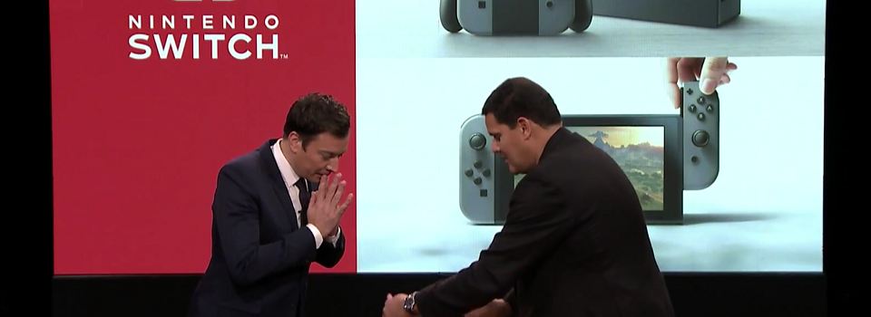 Jimmy Fallon and Reggie Fils-Aime Showcase the Nintendo Switch