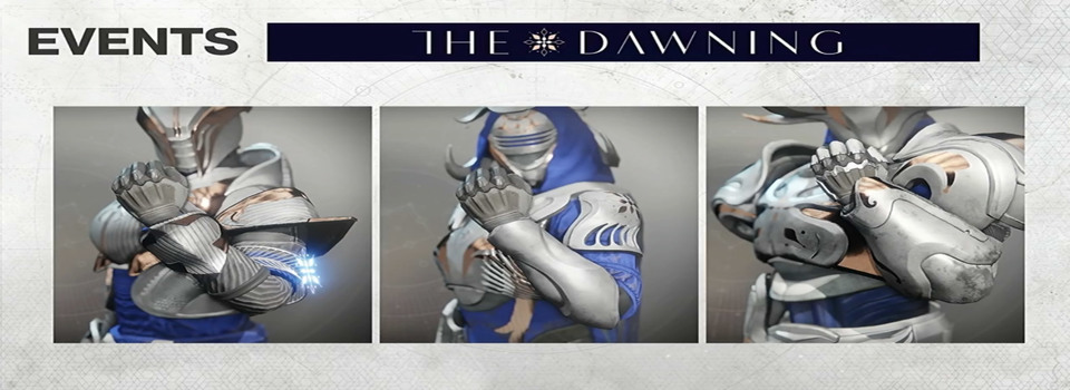 Destiny 2: The Dawning Begins Today