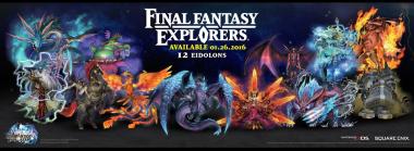 Square Enix Releases Eidolon Infographic on FF Explorers