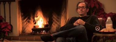 Overwatch's Jeff Kaplan Sits in Front of a Fireplace for 10 Hours